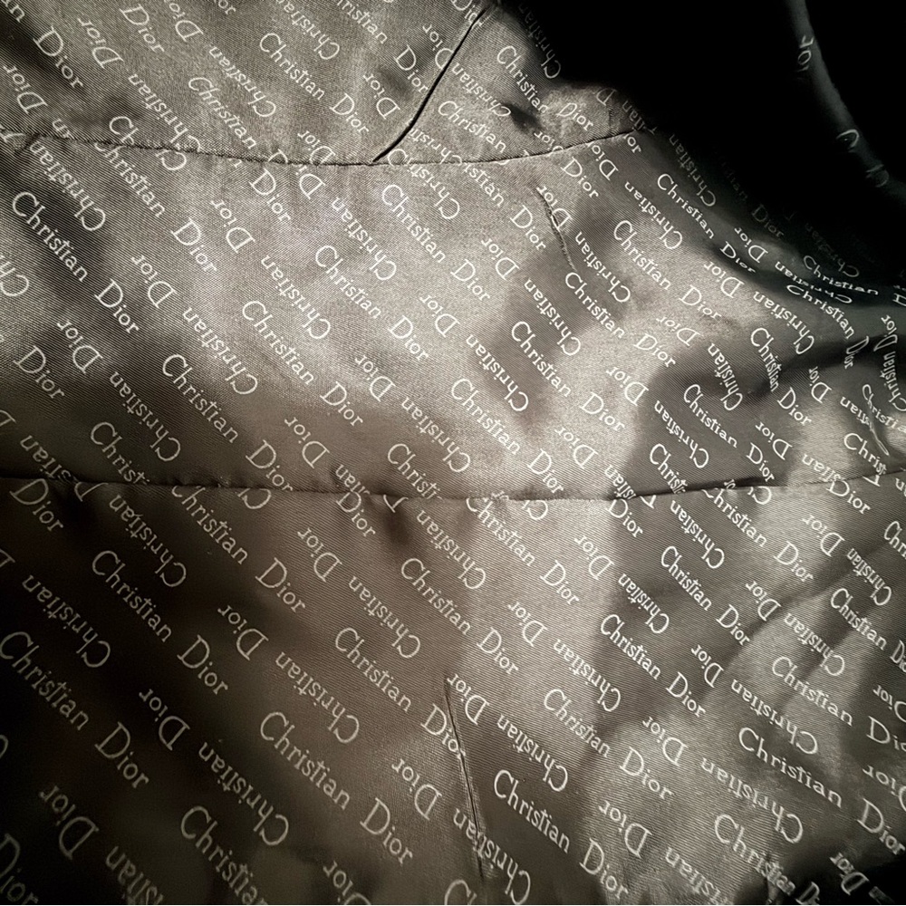 CD  Brown Logo-Print  Blazer